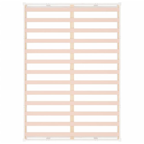  Okvir za krevet od masivnog drva bijeli 150 x 200 cm veliki Slike