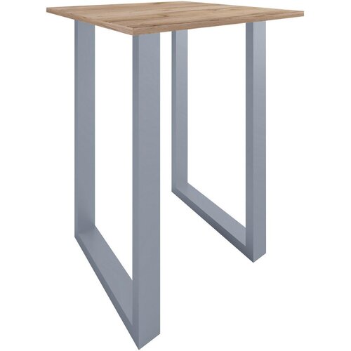 M&amp;ouml;max Barska Miza Xona, Barva Hrasta, Srebrna, 80x80cm Slike