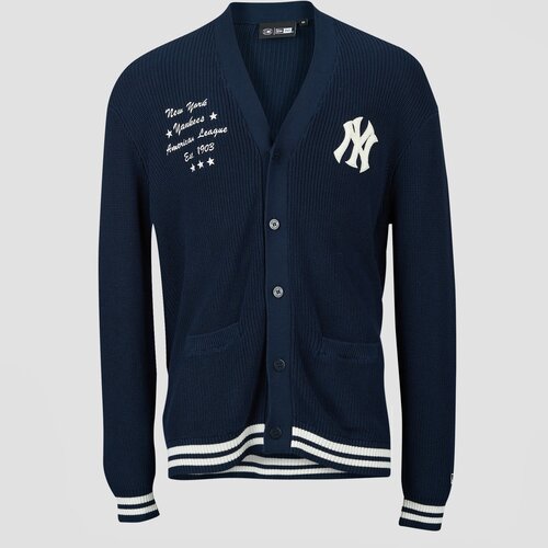 New Era MLB COLLEGIATE SCRIPT CARDI NEW YORK YANKEES Tamno plava Slike