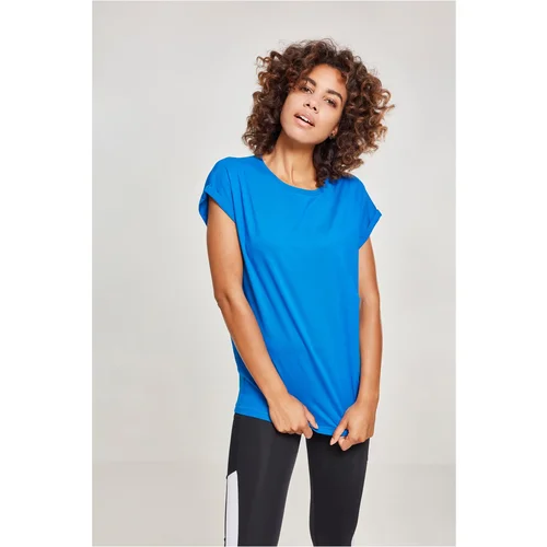 Urban Classics Women's T-shirt with extended shoulder light blue