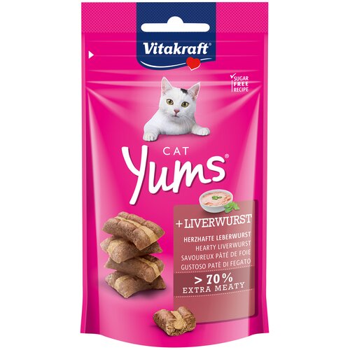 Vitakraft Cat Yums - Varčno pakiranje: jetrna klobasa (3 x 40 g) Cijene