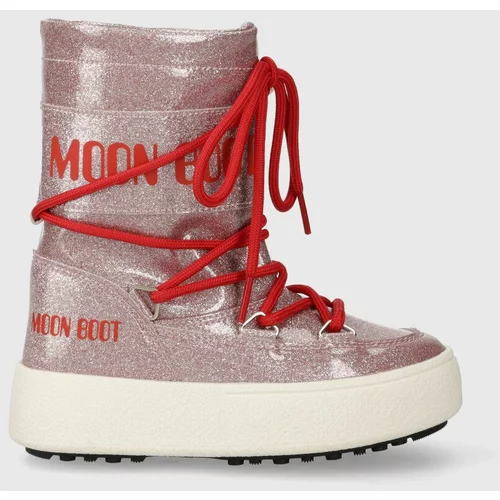 Moon Boot Dječje cipele za snijeg 34301000 MB JTRACK TUBE GLITTER boja: ružičasta