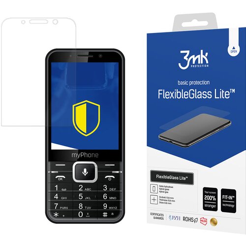 3mk FLEXIBLEGLASS SOLID KALJENO STEKLO ZA MYPHONE UP 3,5 INCH, (22001303) Slike