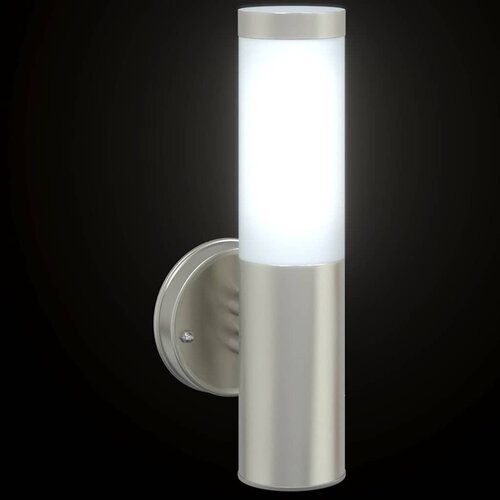  Vanjska zidna lampa Srebrno 15 x 7,5 x 33 cm Slike