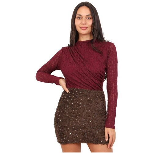 La Modeuse Topi & Bluze 76626_P181487 Bordo Cene