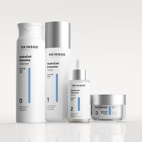 SKINSOO HydraCell Exosome Toner vlažilni tonik za obraz 200 ml Slike