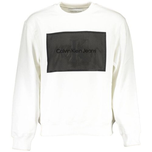 Calvin Klein Majica antracit / bela Slike