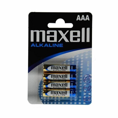 Maxell baterija alkalna AAA 4kom Slike