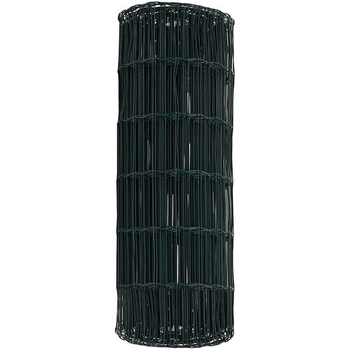 Euro ograda 0,6 x 25 m Željezo prekriveno PVC-om Zelena Slike