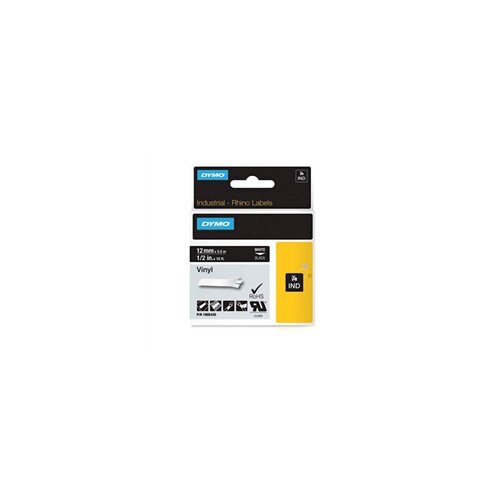 Dymo Traka Rhino Vinyl 1805435, 12 mm / 5.5 m (crna/bijela), original Cijene
