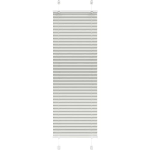 vidaXL Plisirana žaluzija svetlo siva 50x100 cm Širina tkanine 49,4 cm Cene