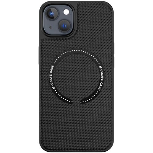 INF Magnetni etui za polnjenje telefona iz ogljikovih vlaken za iPhone Black iPhone 14 Pro, (21537472) Cene