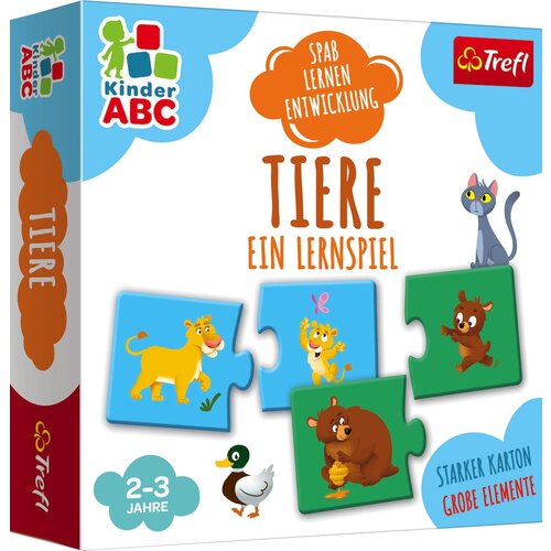 Trefl Kinder ABC - Živali - 1 k. Slike