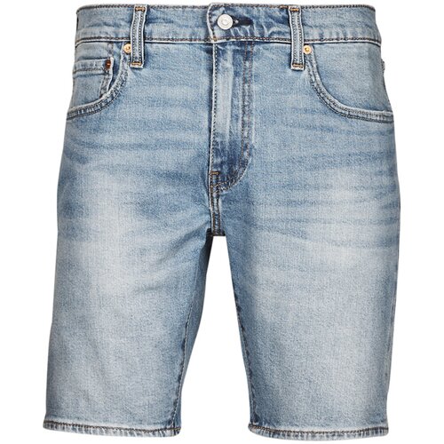 Levi's Kratke hlače & Bermuda 411 Slim Short Modra Cene