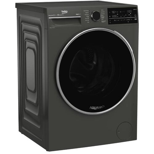 Beko B5WF T 89418 MW crna mašina za pranje veša Slike