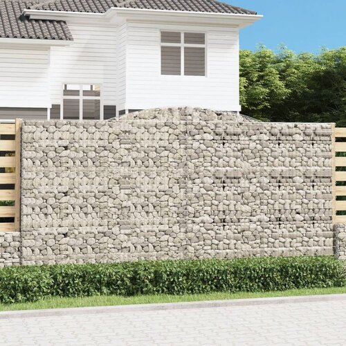  Gabionska košara s lukom 400x50x200/220 cm pocinčano željezo Cijene