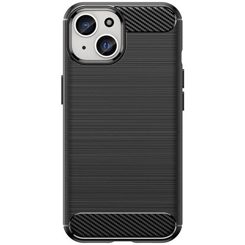  Ovitek za iPhone 15, Carbon vzorec, Črn Cene