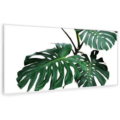 Klarstein Wonderwall Air Art Smart, infrardeč grelnik, zelen list, 120 x 60 cm, 700 W Cene
