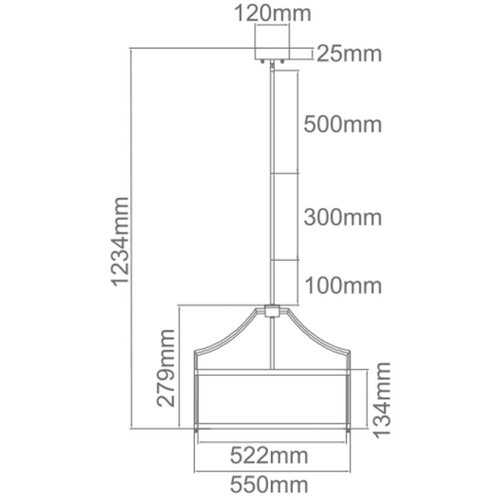 Open Design OR80872 - Luster na &amp;scaron;ipci STANZA 4xE27/15W/230V, prečnik 55 cm, sjajni hrom/bela Slike