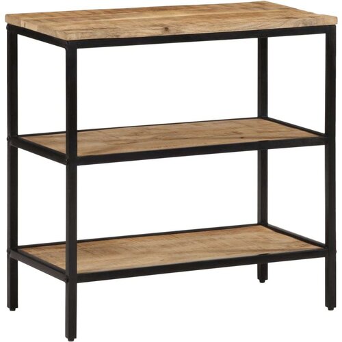  Konzolni stol 70 x 35 x 70 cm od masivnog grubog drva manga Cijene