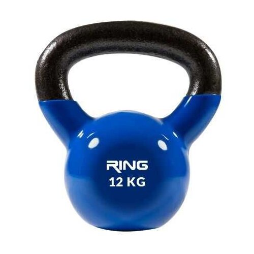 Ring Kettlebell 12kg metal vinyl RX DB2174-12 blue Cene