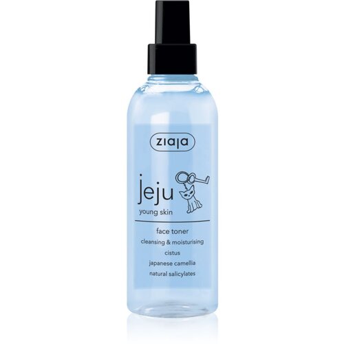 Ziaja Jeju Young Skin tonik za obraz v pr&amp;scaron;ilu za mlado kožo 200 ml Slike