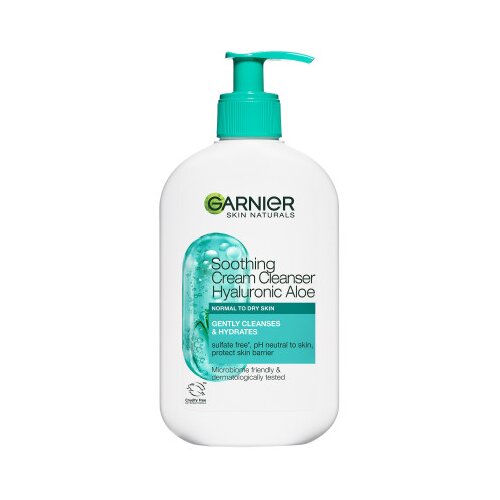 Garnier Skin Naturals aloe pomirjujoči gel za čiščenje s kremasto teksturo - Hyaluronic Aloe Cleansing Gel Cene