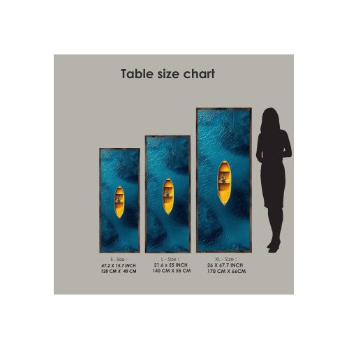 Wallity slika LONG004-S/120-40, 40x120cm Slike