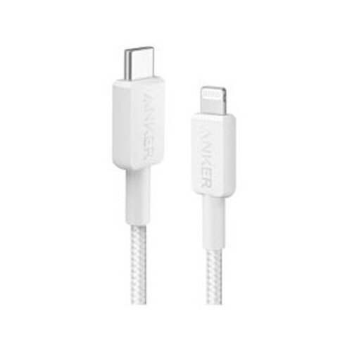Anker 322 USB-C to Lightning Cable 3ft White Slike