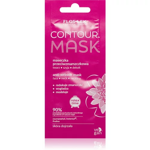 FlosLek Laboratorium Contour maska z učinkom proti gubam 6 ml