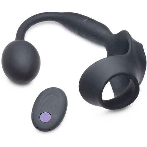 Alpha-Pro 10X P-BOMB Cock & Ball Ring with Vibrating Anal Plug Cijene