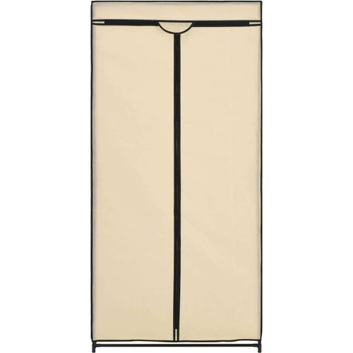 VidaXL garderobne omare 2 kosa 75x50x160 cm krem Slike