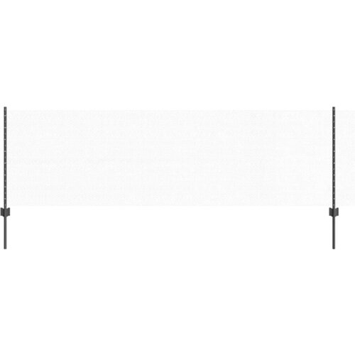 vidaXL Stebri za ograjo 5 kosov U-kanal siva 80 cm jeklo, Heksagonalna ograja siva 0.8x10 m jeklo Cene