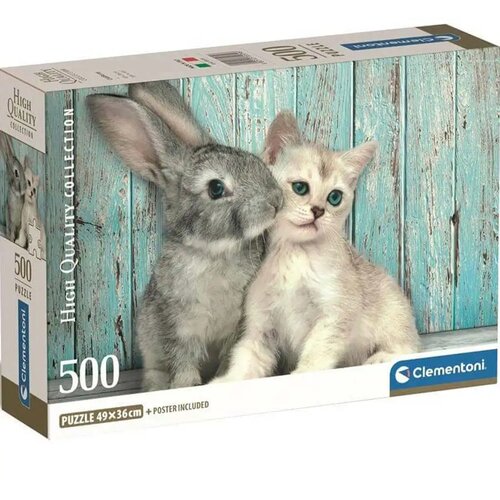 Clementoni Slagalica Maca I Zec, 500 dijelova Cene
