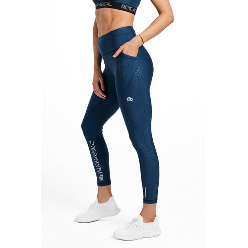 Rough Radical Woman's Leggings Speed X Navy Blue Slike