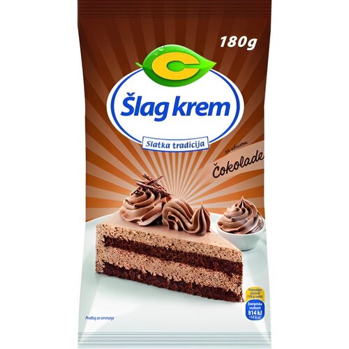 C proizvodi Šlag krem čokolada C 180g Cene
