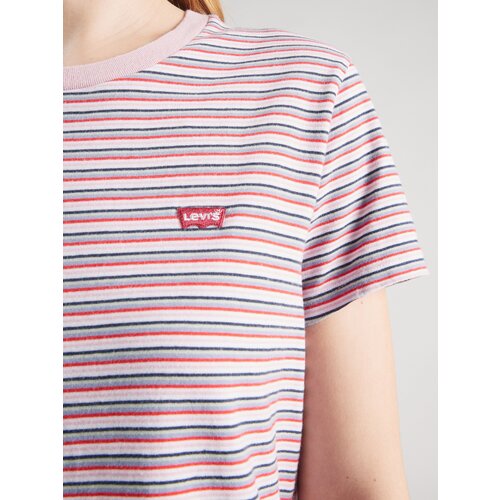 Levi&amp;#039;s Majica &amp;#039;PERFECT&amp;#039; golobje modra / ros&amp;eacute; / črna / off-bela Slike