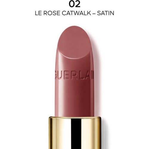 Guerlain La Collection X Germanier Rouge G razko&amp;scaron;na &amp;scaron;minka nadomestno polnilo limitirana edicija 02 Le Rose Catwalk Satin 3.5 g Slike