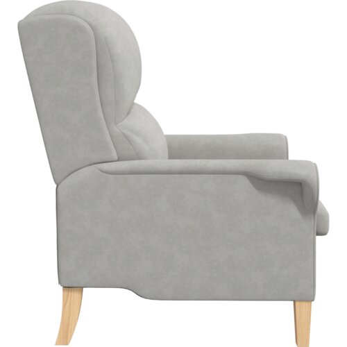  Svjetlosiva fotelja Svjetlosiva Tkanina Standard Ergonomska Slike