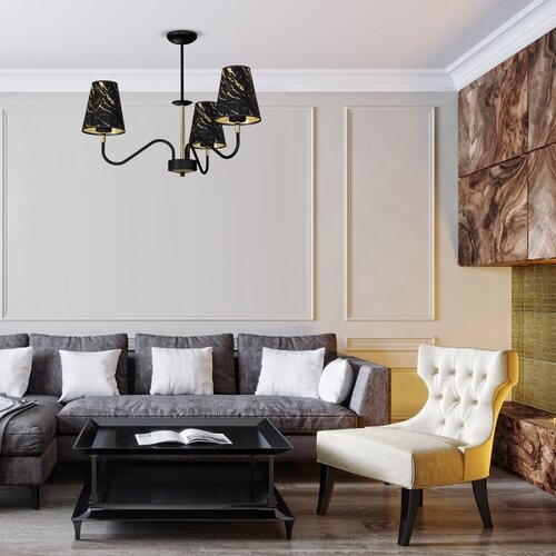  Luster na &amp;scaron;ipci HERMES 3xE27/60W/230V Slike