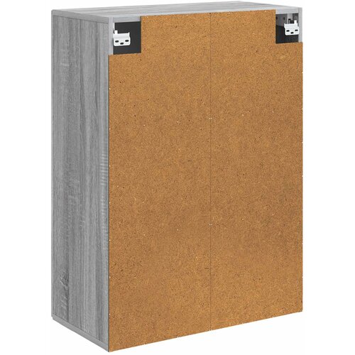  Ormar za montažu na zid Siva Sonoma 66 x 34,5 x 90 cm Slike
