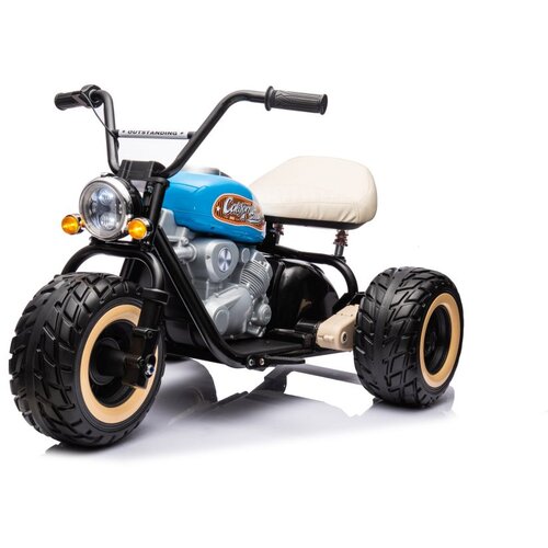 Lean Toys Otro&amp;scaron;ki trikolesni motor 2x800w modra Slike