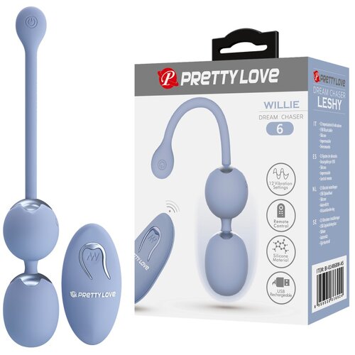 Pretty Love 2025 Silikonske vaginalne kuglice Love Willie sa vibracijom i daljinskim upravljanjem BI 14548W A5 Cene