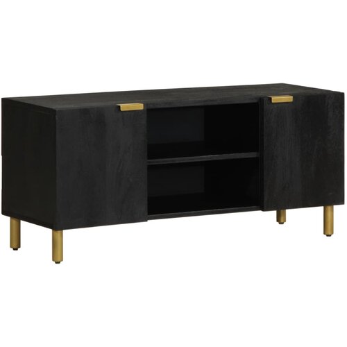 Furnova TV omarica črna 105x33x46 cm iz umetnega lesa, (21924672) Slike