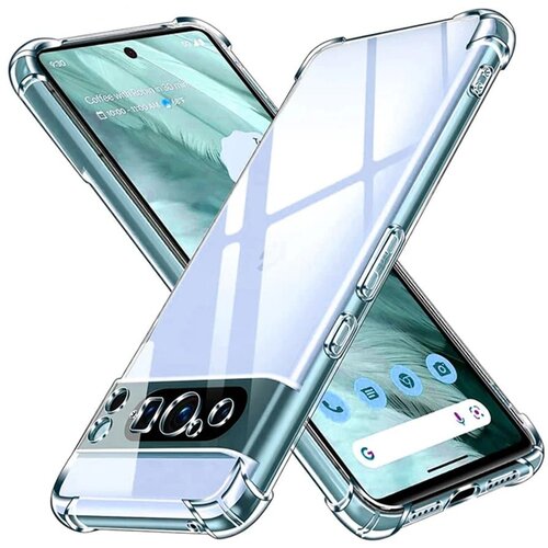 Techsuit Shockproof Clear Silicone prozirna maskica otporna na udarce za Google Pixel 9 Pro Slike