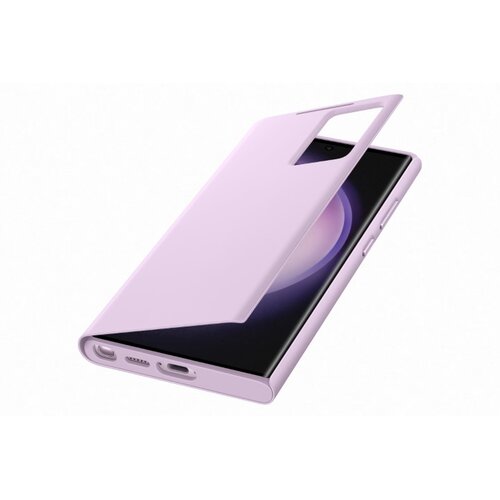 Samsung Galaxy S23 Ultra Smart View Wallet Case Lilac Slike