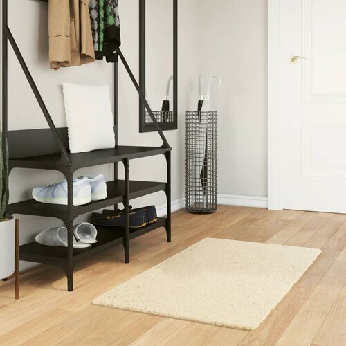  Tepih HUARTE kratkih vlakana mekani i perivi krem 60 x 110 cm Cijene