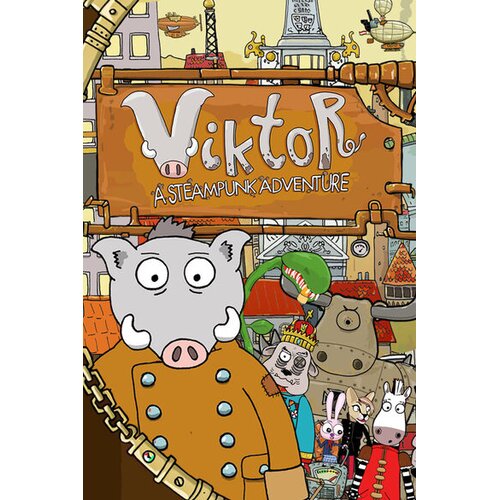 Steam viktor, a punk adventure (pc) key global Cene
