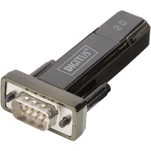 Digitus USB 2.0, serijski adapter [1x mo&scaron;ki konektor USB 2.0 tipa A - 1x 9-polni mo&scaron;ki konektor D-Sub] DA-70167 0.8 m pozlačeni konektorji, z USB-jem, (20429842) Cene