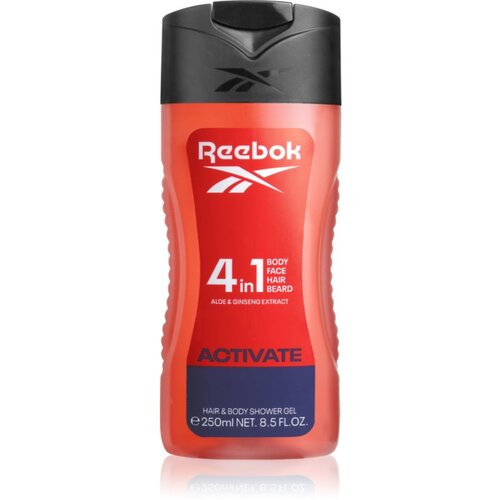 Reebok Activate Your Senses gel za prhanje za moške 4in1 250 ml Cene